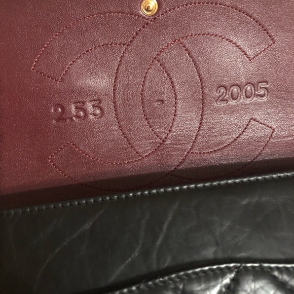 🔴SOLD🔴Chanel Aged Calfskin Quilted 50th Anniversary 2.55 Reissue 227 Black - Picture 4 of 16